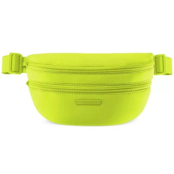MYTAGALONGS Everleigh Lime Hip Pack Neoprene Medium Belt Bag (MSRP $35) - Picture 1 of 7